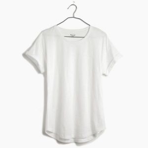 NWOT Madewell Whisper Cotton Crewneck Tee